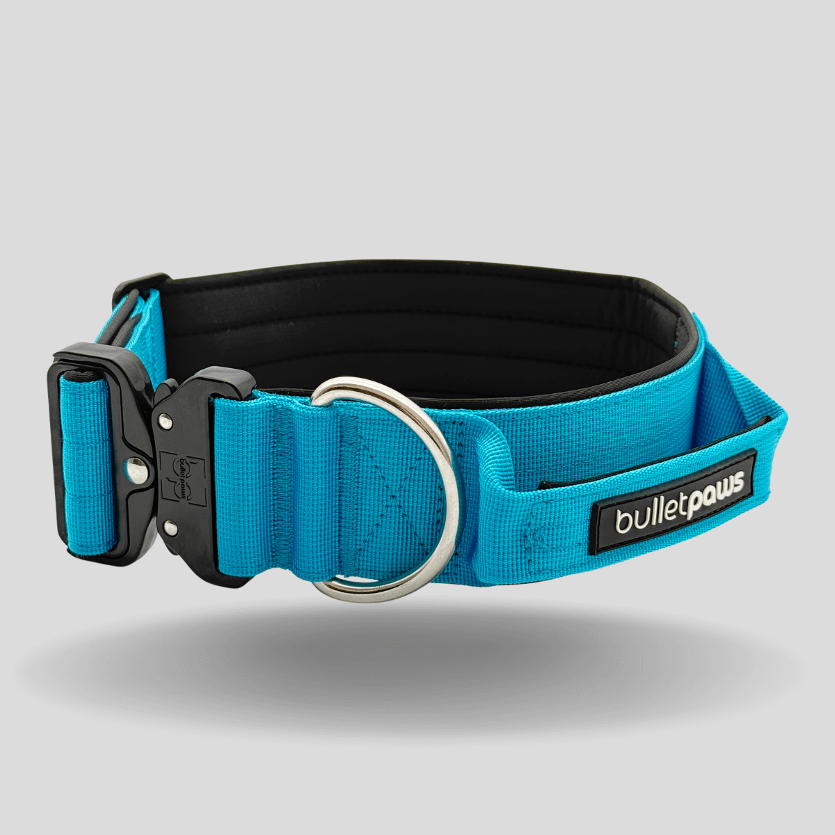 Alpha Hundehalsband® mit Griff - Babyblau - BulletPaws