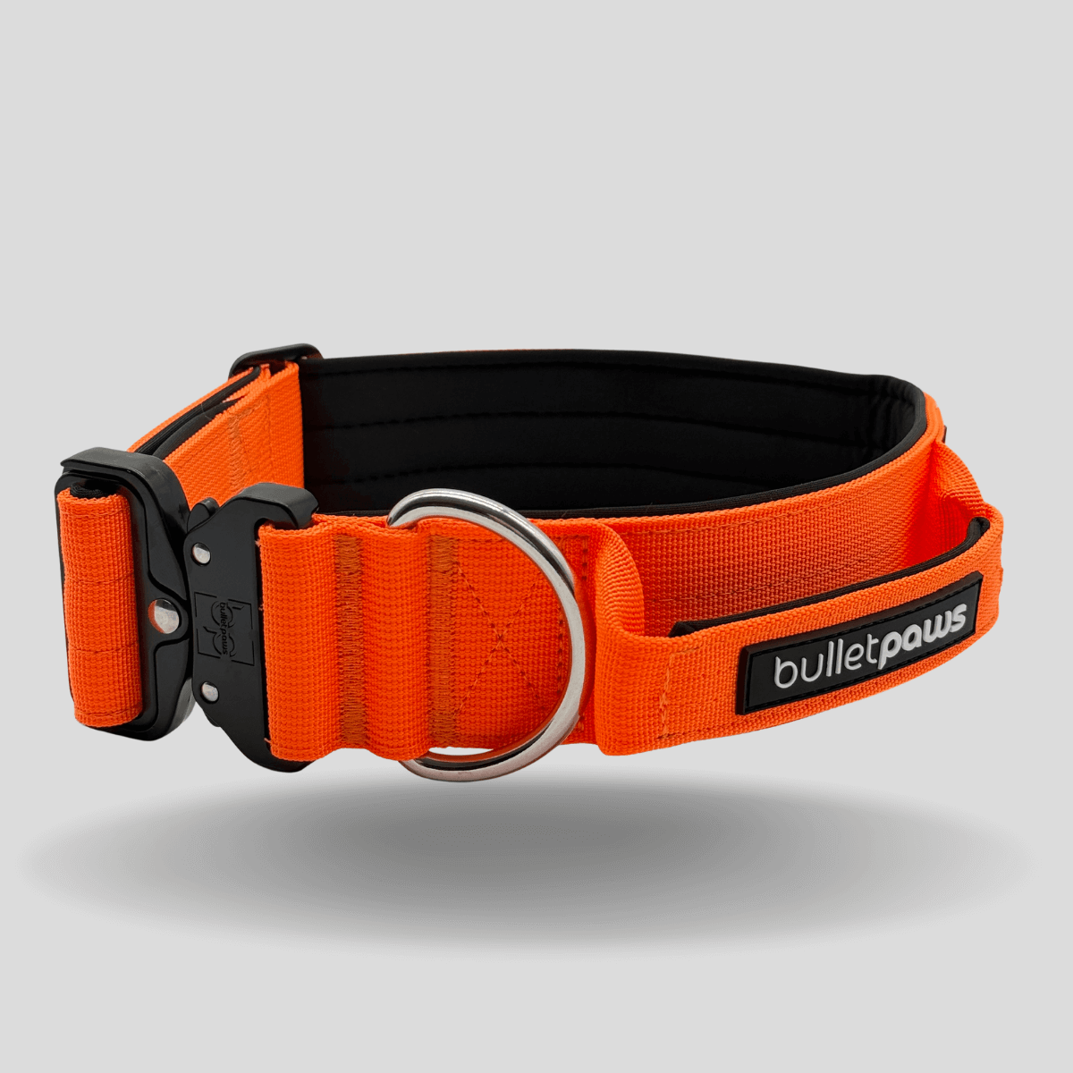 Alpha Hundehalsband® mit Griff - Orange - BulletPaws