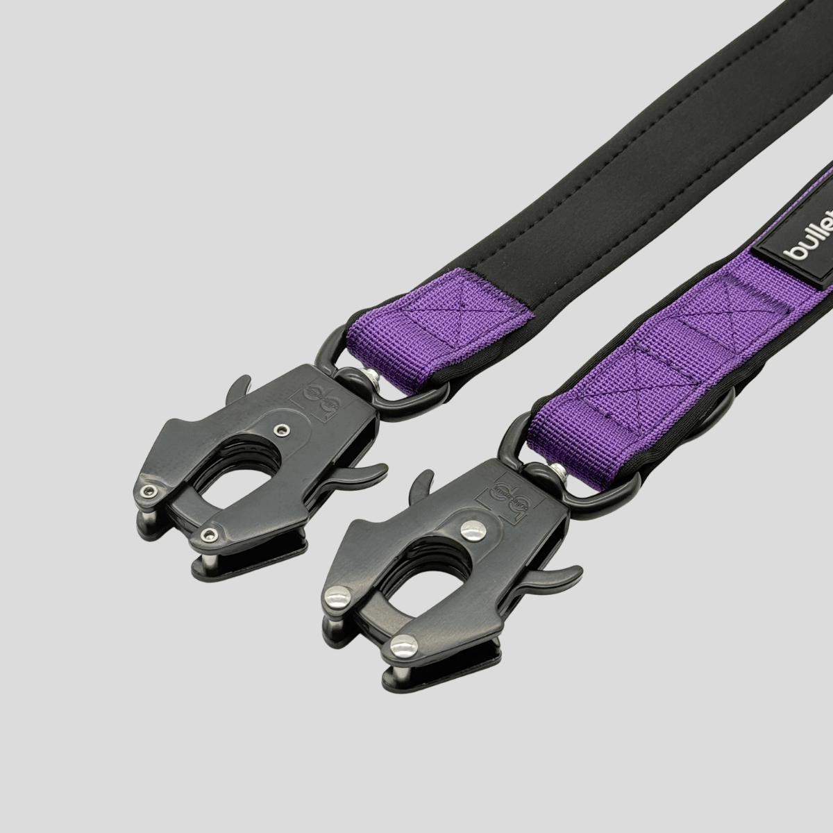 Dreifach verstellbare Hundeleine 2,2m - Lila - BulletPaws