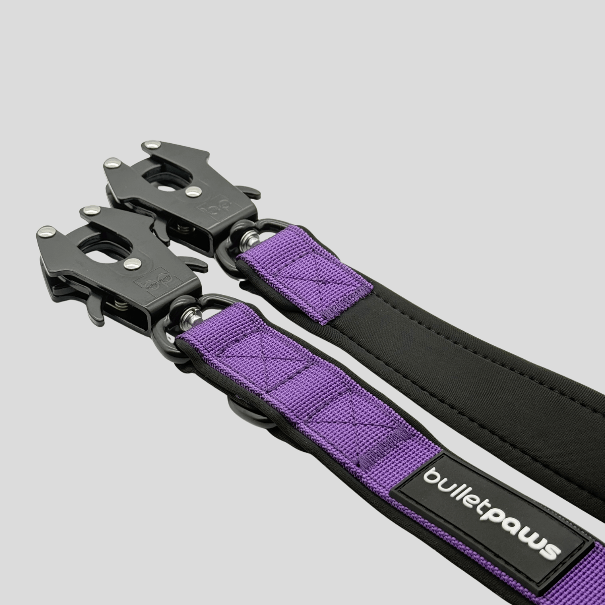 Dreifach verstellbare Hundeleine 2,2m - Lila - BulletPaws