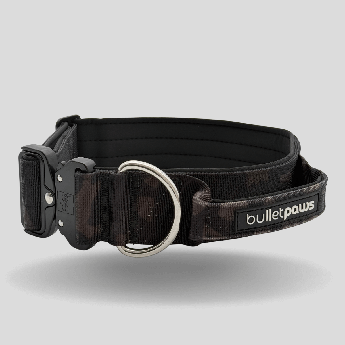 Alpha Hundehalsband® mit Griff - Camouflage - BulletPaws