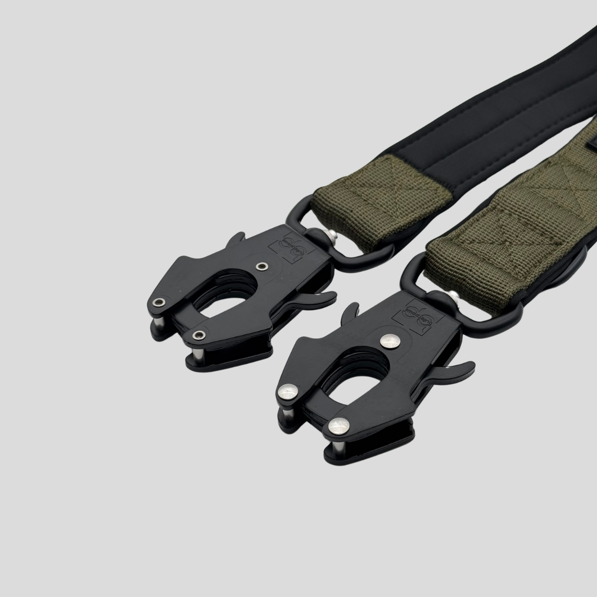 Dreifach verstellbare Hundeleine 2,2m - Khaki - BulletPaws