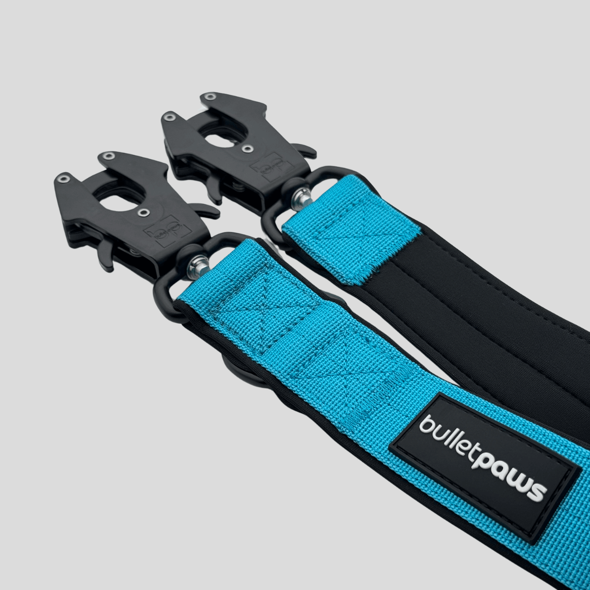Dreifach verstellbare Hundeleine 2,2m - Babyblau - BulletPaws