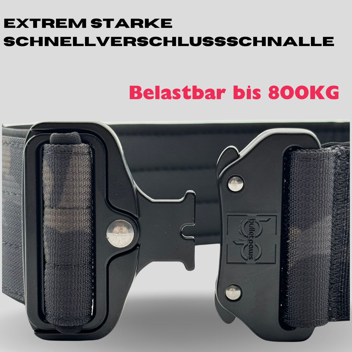 Taktisches Halsband® mit Griff - Camouflage - BulletPaws