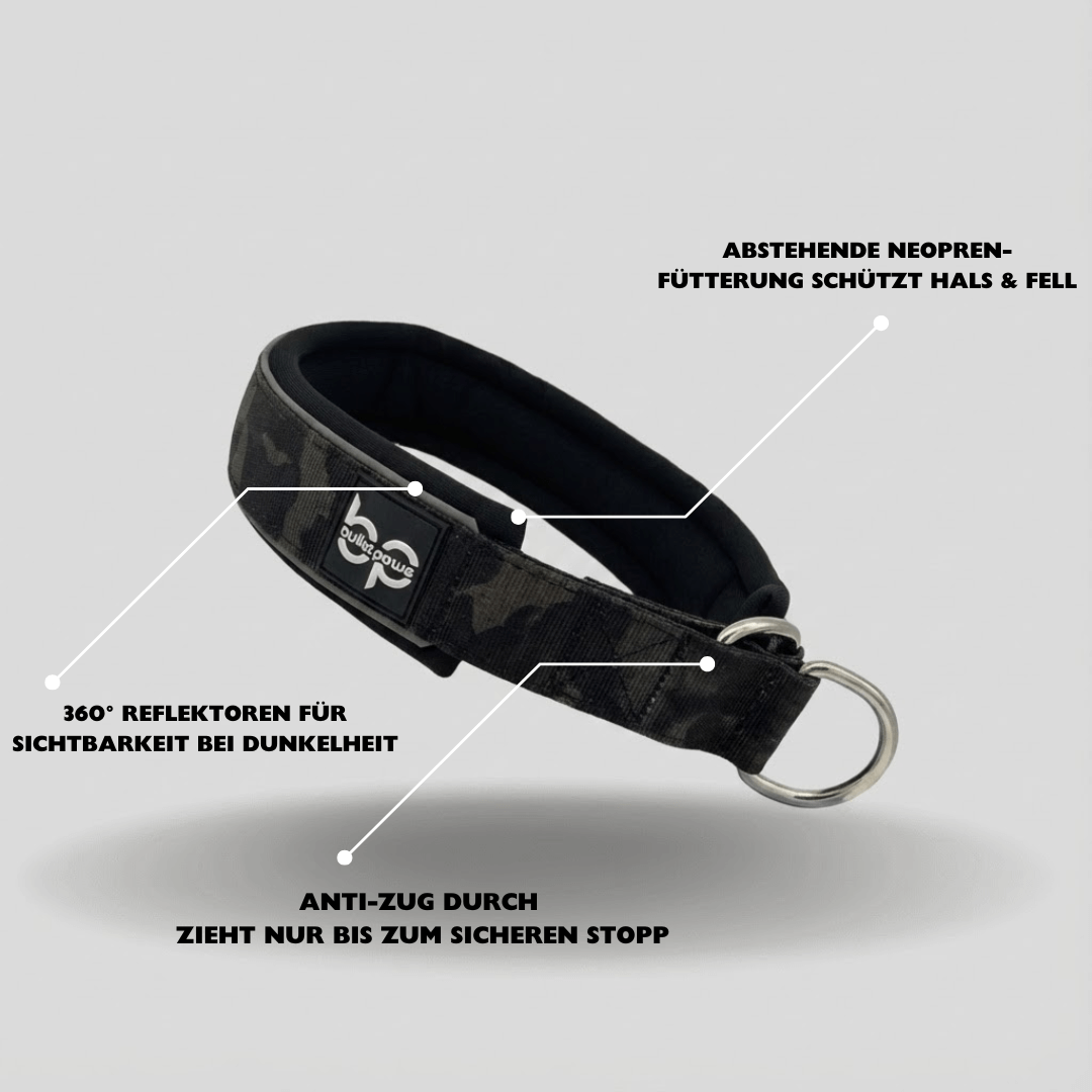 Alpha Control Zugstopp Hundehalsband - Camouflage