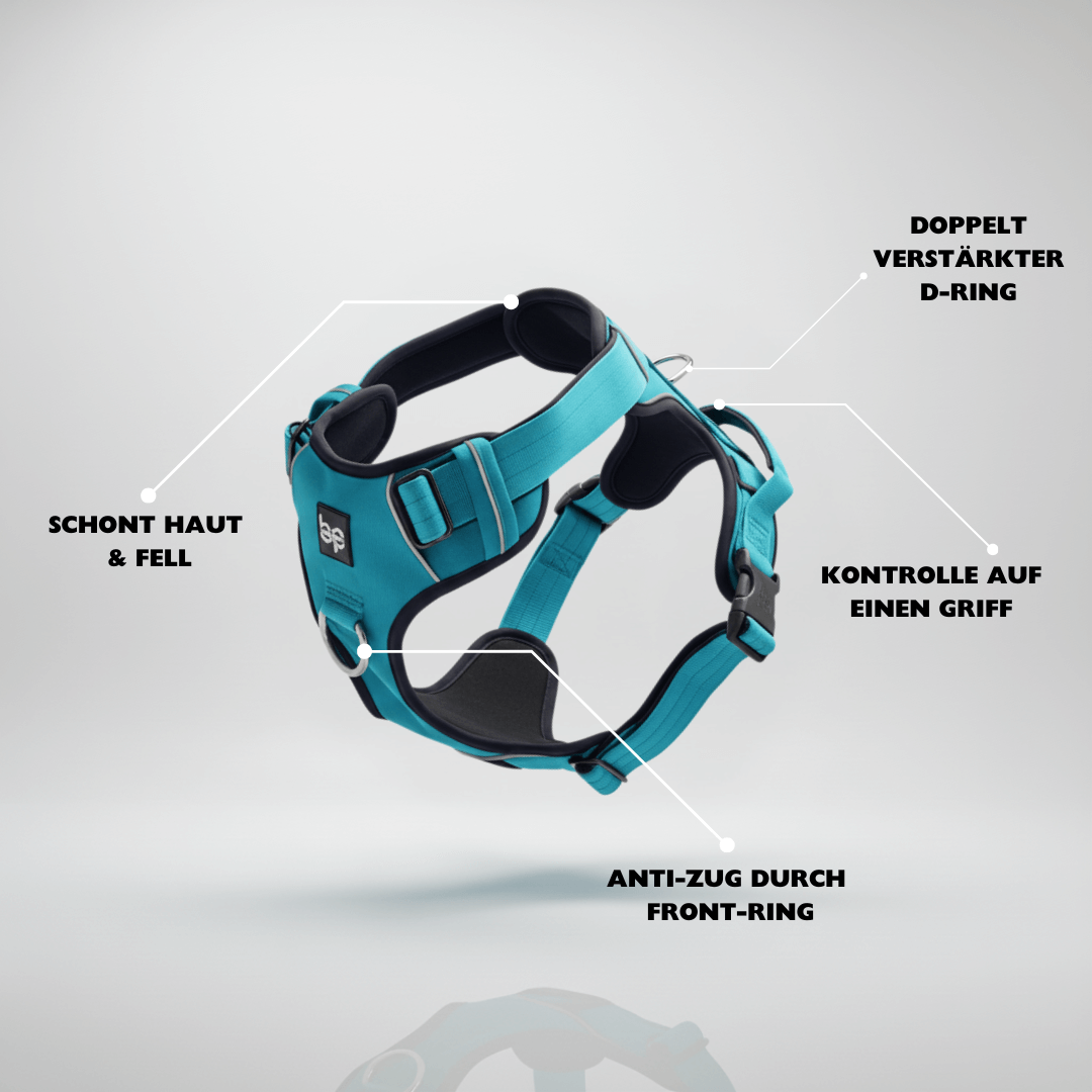 Alpha Control Hundegeschirr mit Griff - Babylau