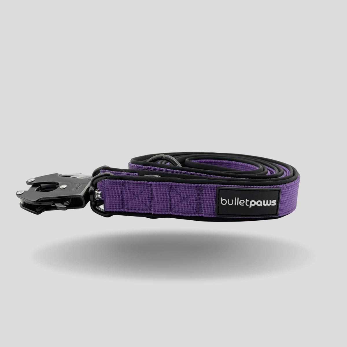 Dreifach verstellbare Hundeleine 2,2m - Lila - BulletPaws