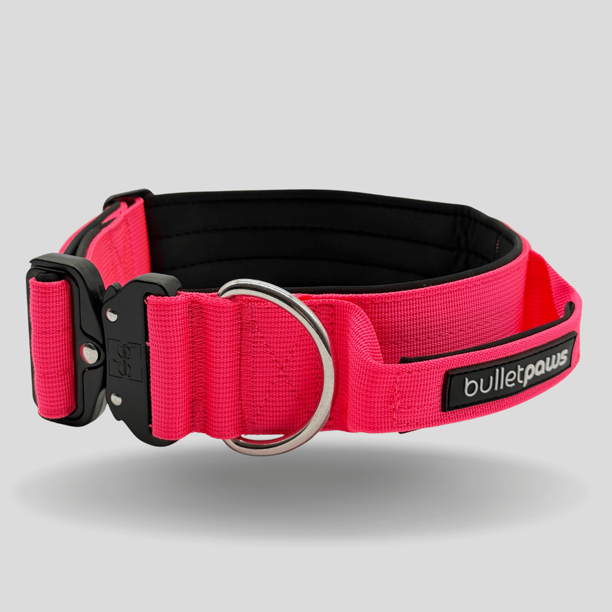 5cm Alpha Hundehalsband mit Griff - BulletPaws