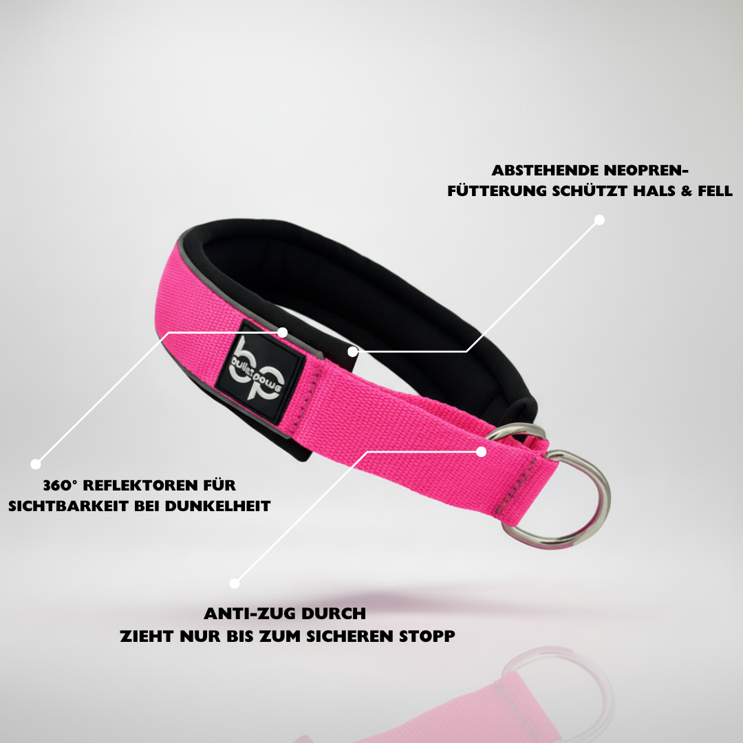 Alpha Control Zugstopp Hundehalsband - Pink