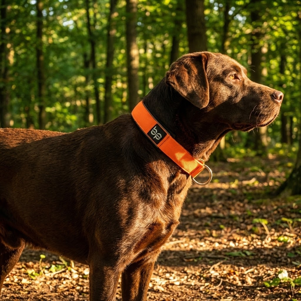 Alpha Control Zugstopp Hundehalsband - Orange