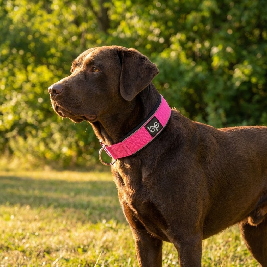 Alpha Control Zugstopp Hundehalsband - Pink