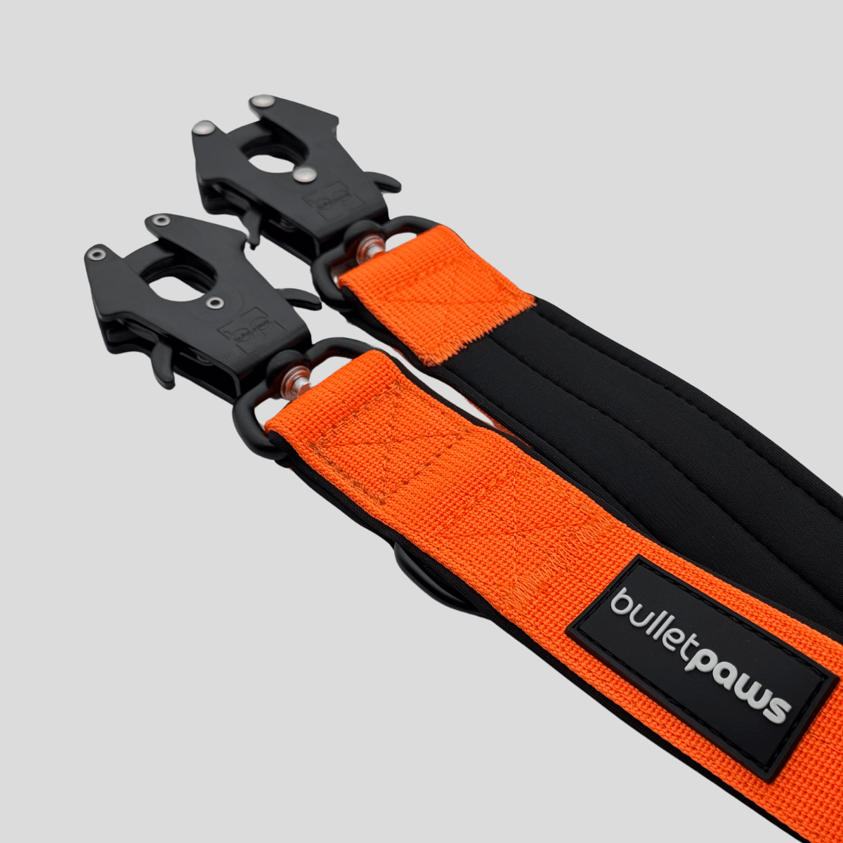 Dreifach verstellbare Hundeleine 2,2m - Orange